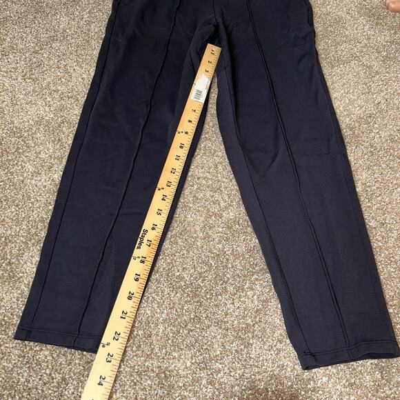 Athleta career pants elastic waist pockets pull on pleated front seam SZ XS - Picture 7 of 10